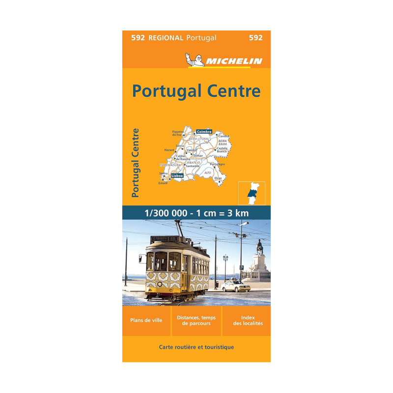 Carte Régionale 592 Portugal Centre