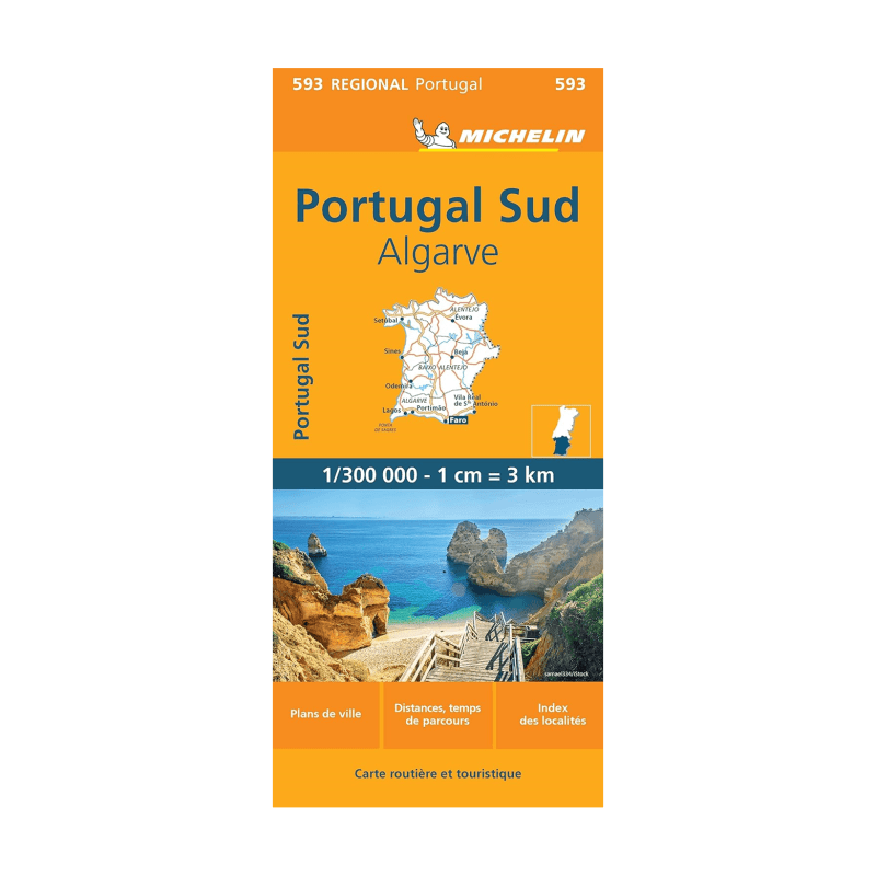 Carte Régionale 593 Portugal Sul