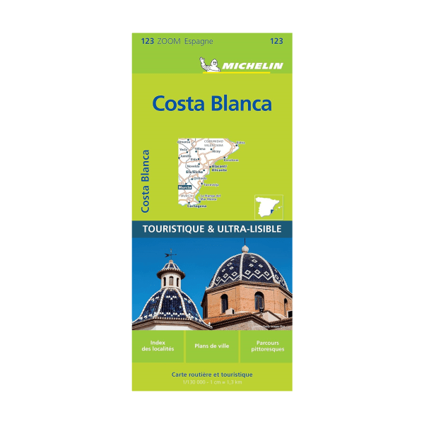 Zoom Costa Blanca map - MIichelin maps and guides