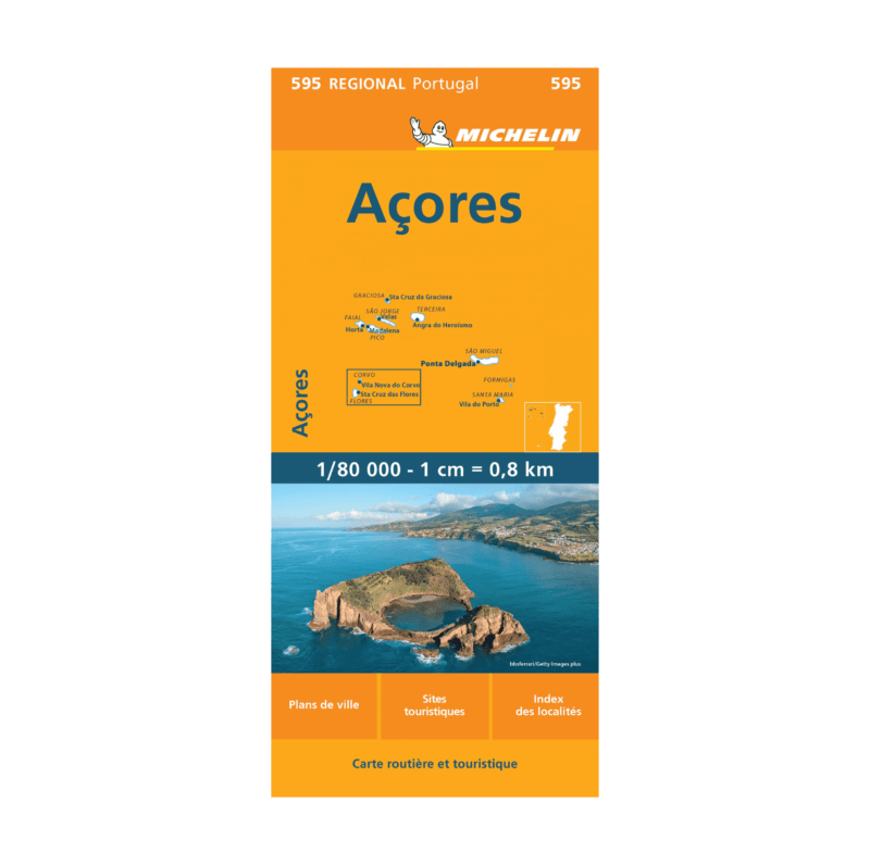 Carte Régional Açores - Cartes et Guides Michelin