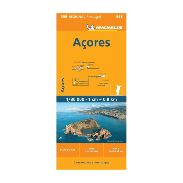 Azores Regional Map - Michelin Maps and Guides