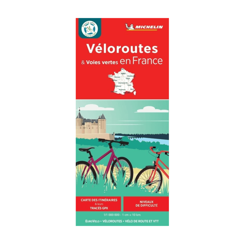 CN Veloroutes et voies routes en France - Cartes et Guides en France