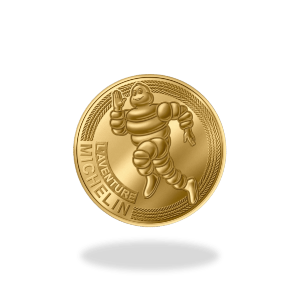 Monnaie de paris bibendum sprinter - collection Michelin