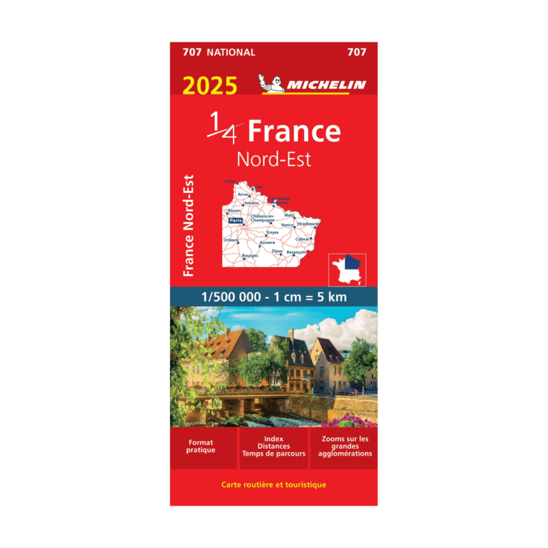 CN 707 FRANCE 2025 - Cartes et guides Michelin