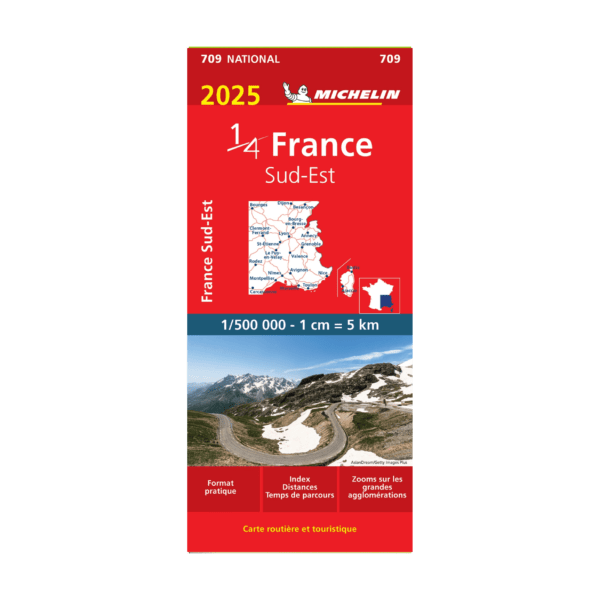 CN 709 FRANCE 2025 - Cartes et guides Michelin