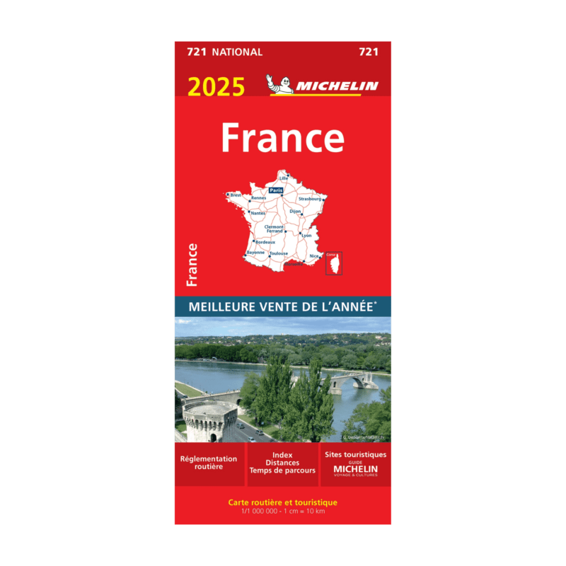 CN 721 FRANCE 2025 - Cartes et guides Michelin