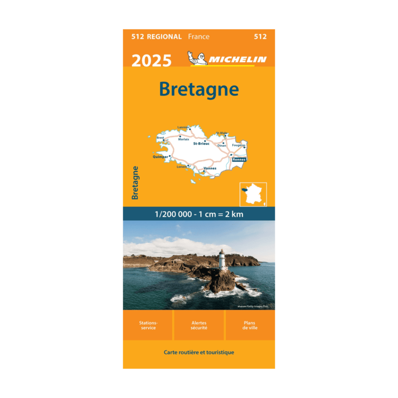 CR BRETAGNE 2025 - Cartes et Guides Michelin