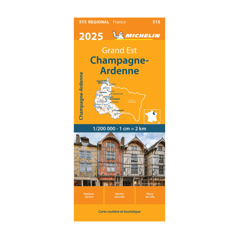 CR CHAMPAGNE ARDENNE 2025 - Cartes et guides Michelin