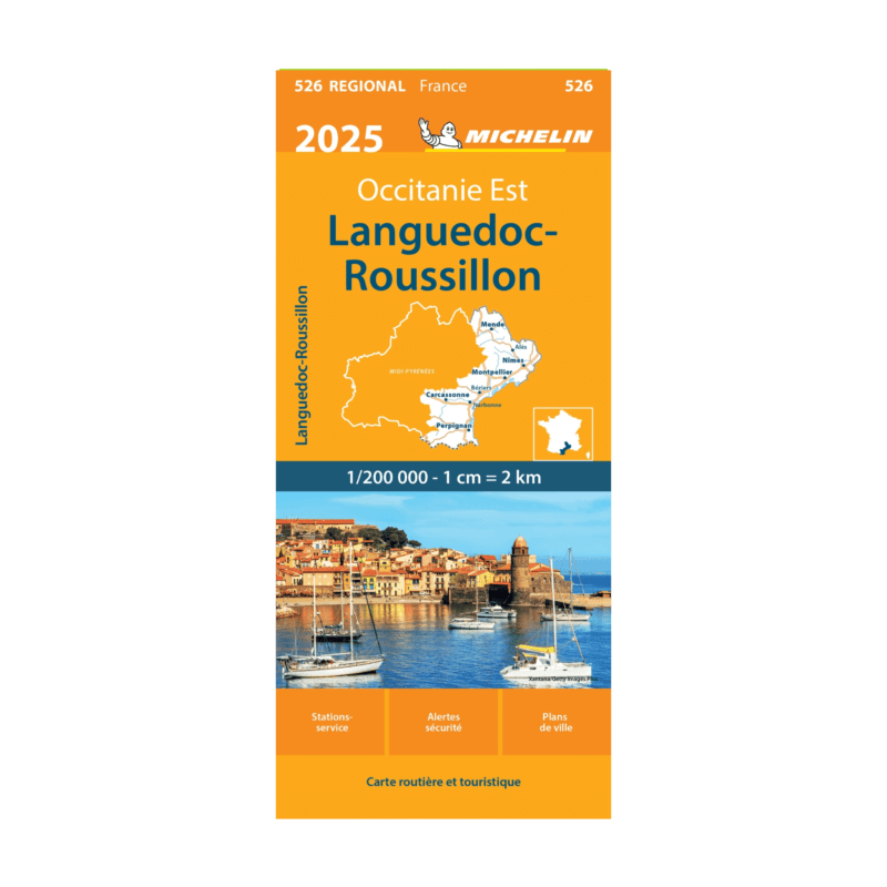 CR LANGUEDOC 2025 - Cartes et guides Michelin