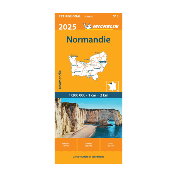 CR NORMANDIE 2025 - Cartes et guides Michelin