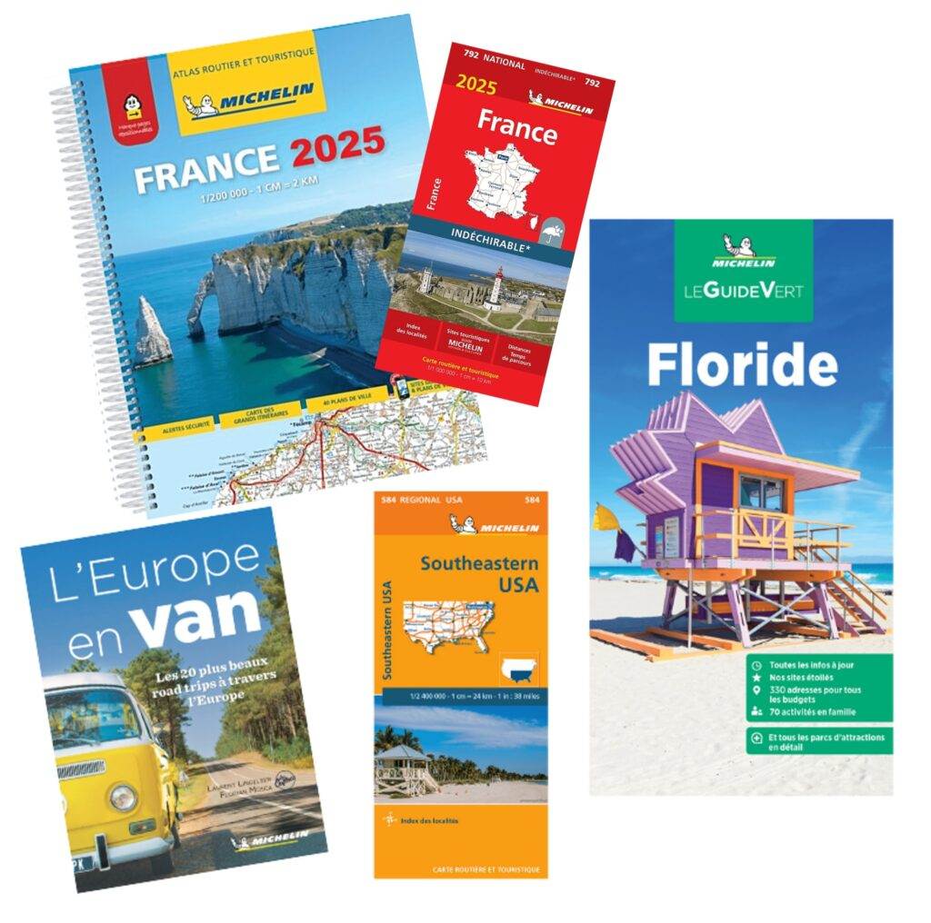 cartes et guides Michelin