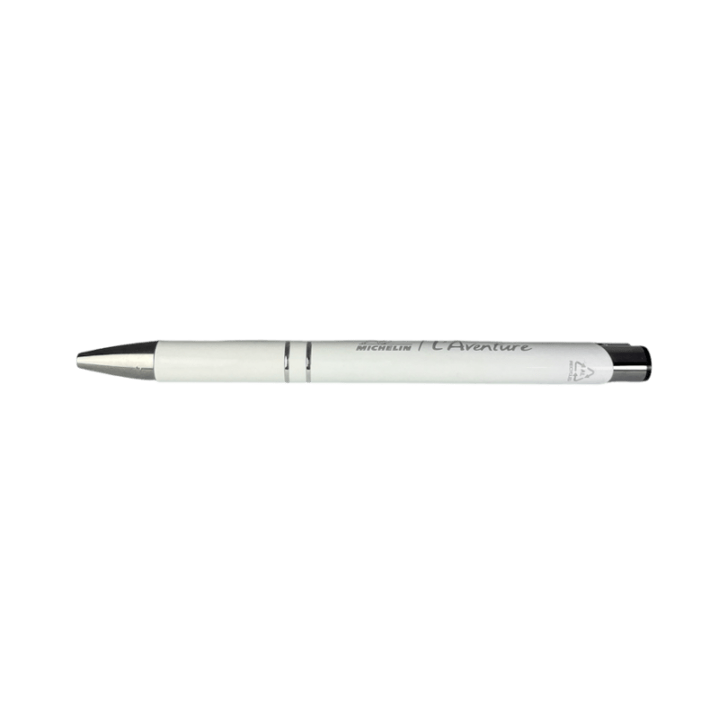 stylo paragon blanc- papeterie Michelin