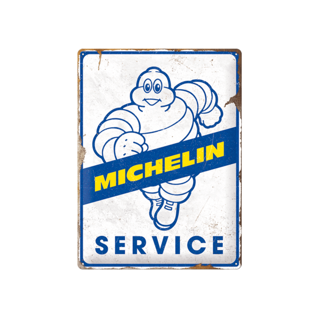 Steel sheet Michelin Man Sprinter - Souvenirs Michelin