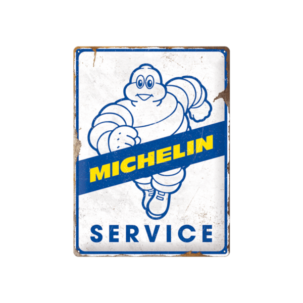 Steel sheet Michelin Man Sprinter - Souvenirs Michelin