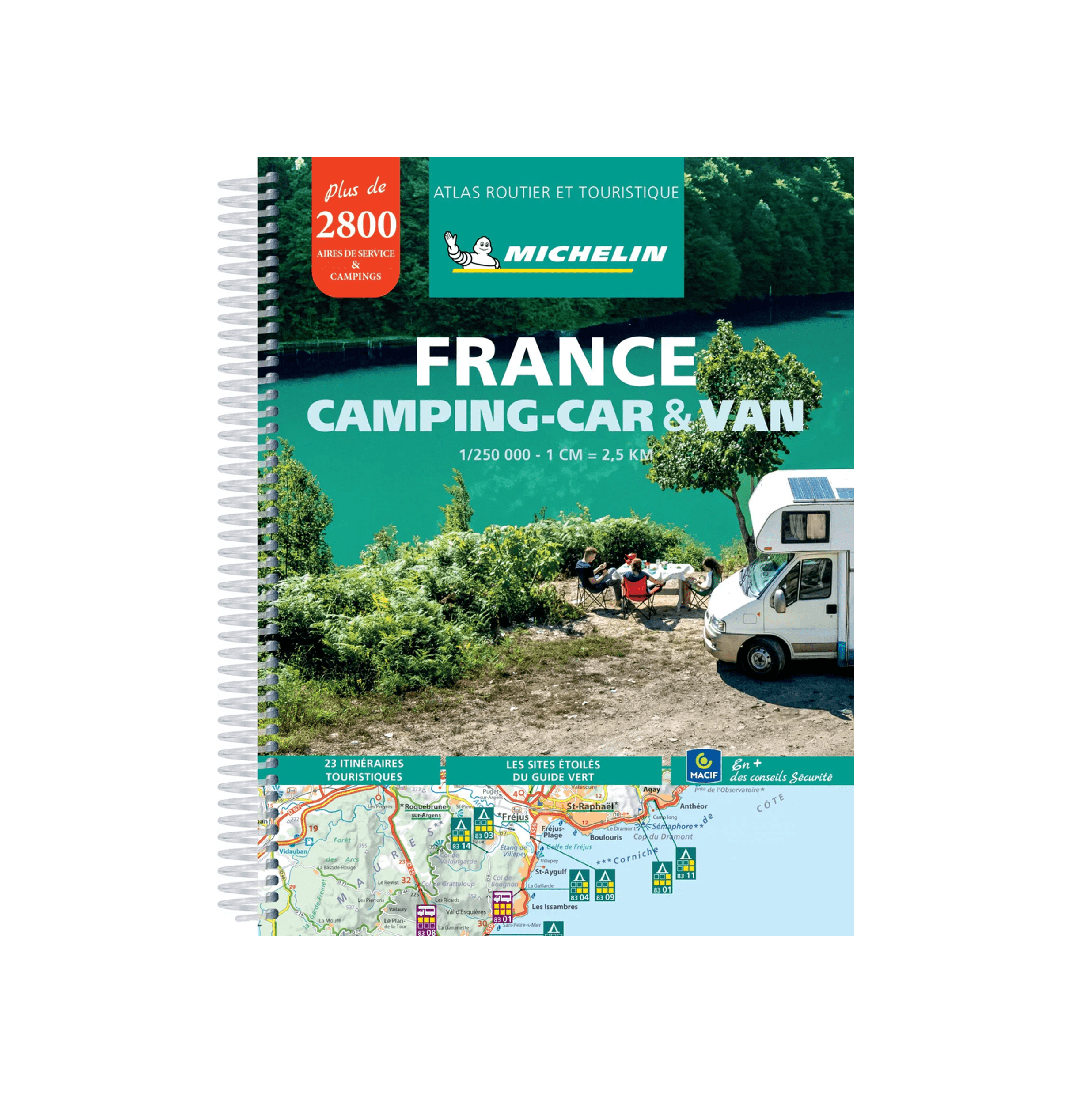 Atlas camping car- Cartes et guides Michelin