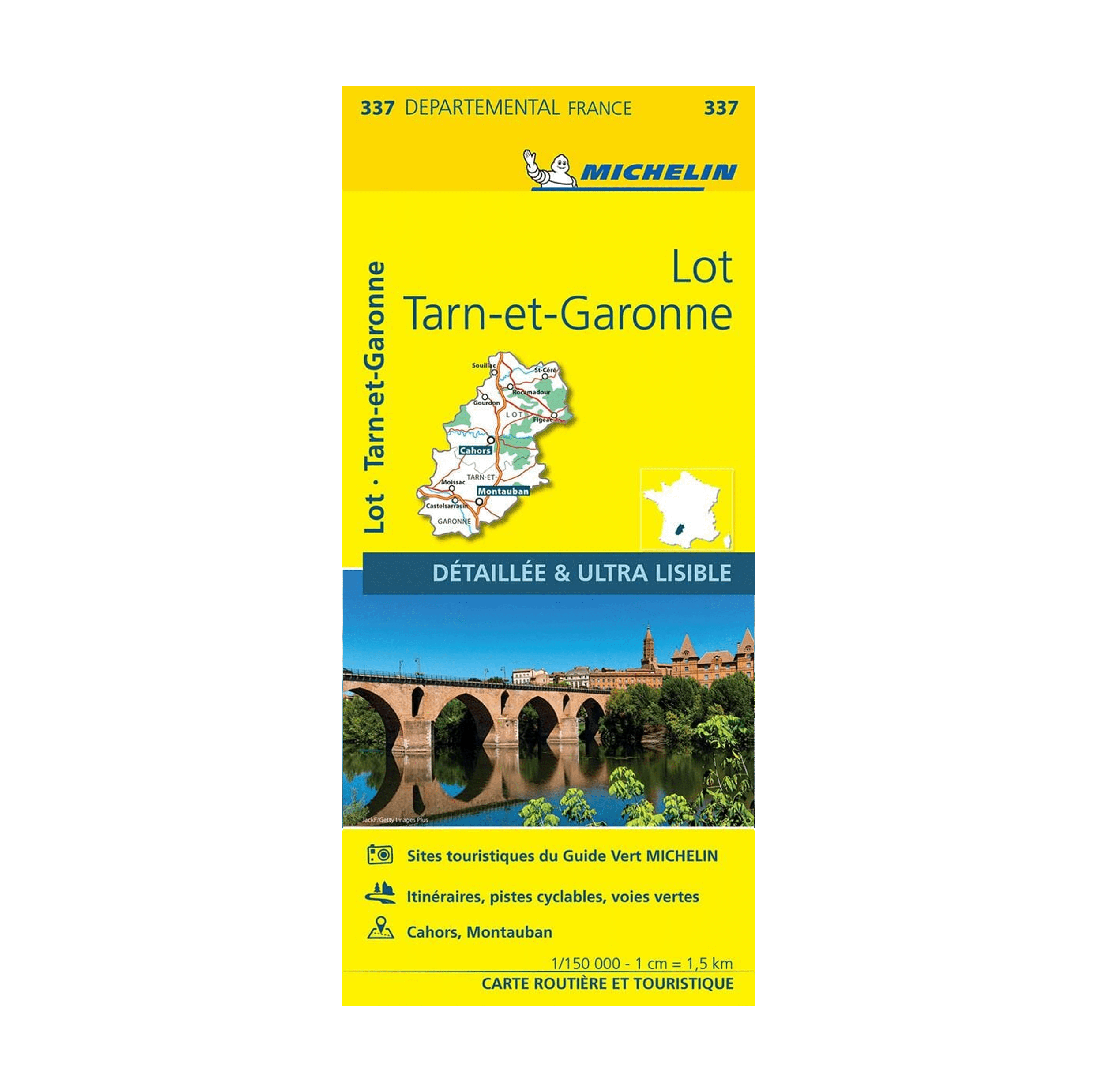 CD LOT TARN ET GARONNE - Cartes et guides Michelin