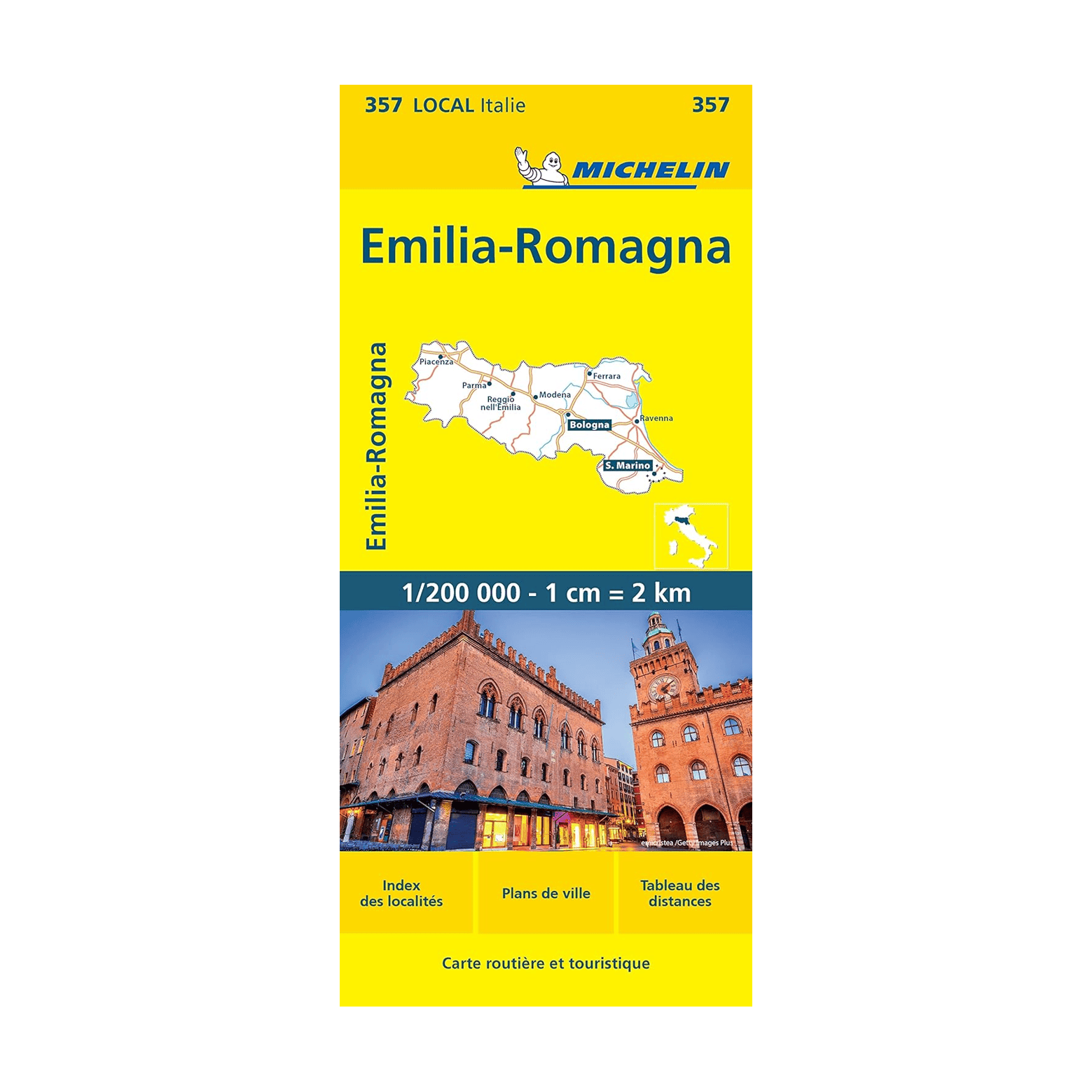 Carte Locale Emilia Romagna - cartes et guides Michelin