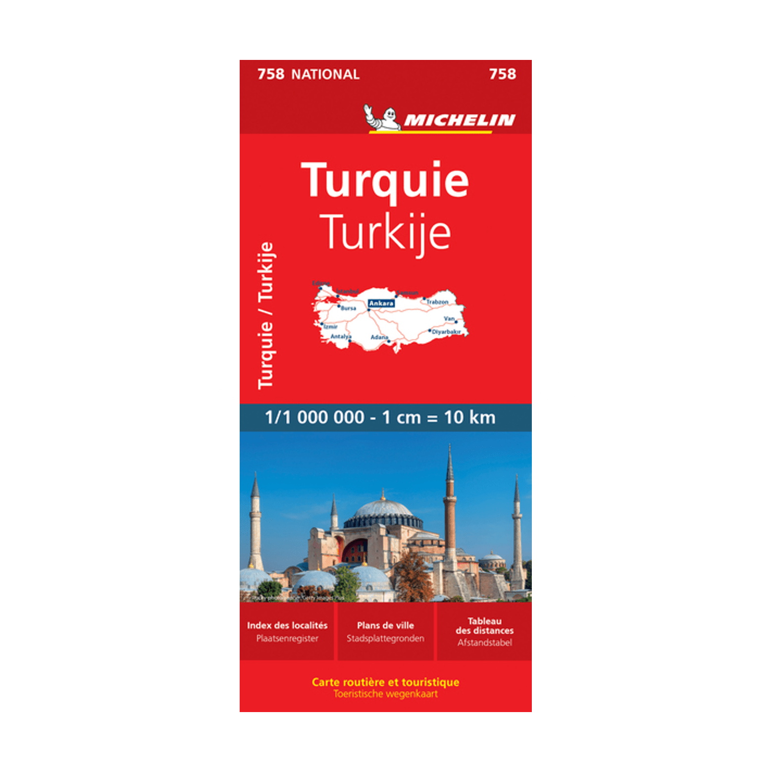 CN Turquie - cartes et guides Michelin