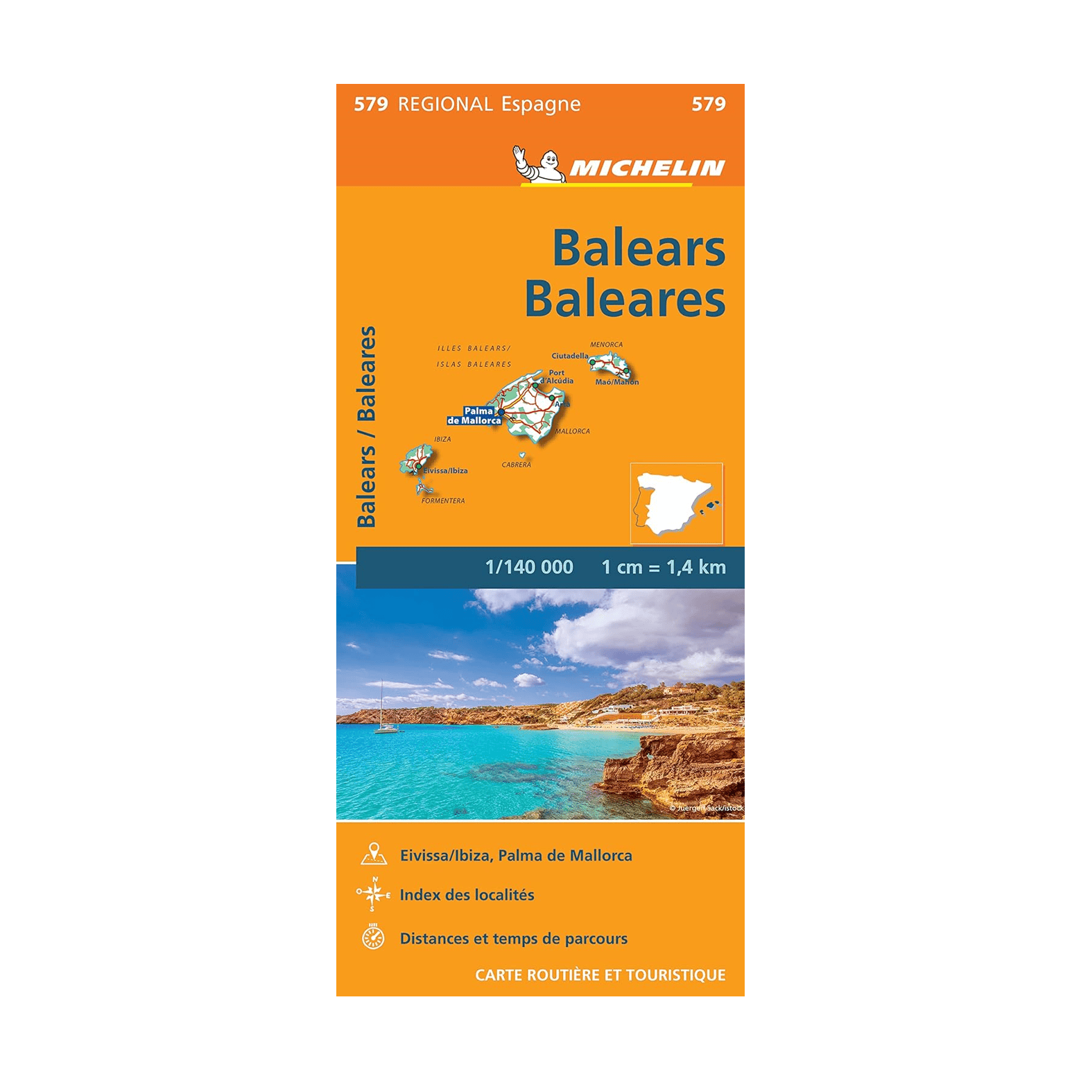 CR 579 Baleares - cartes et guides Michelin