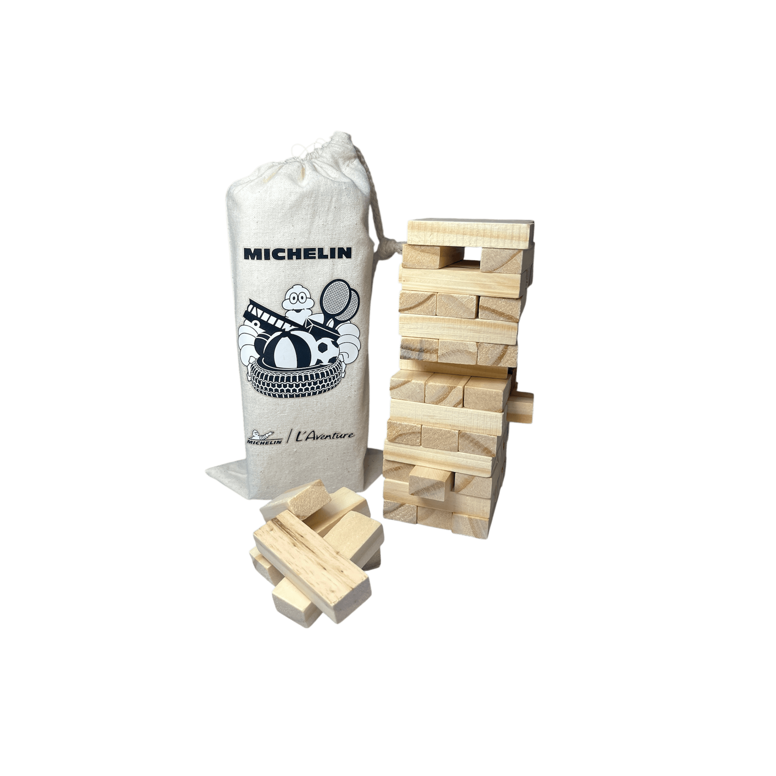 Jeu bloc en bois - Jeunesse Michelin