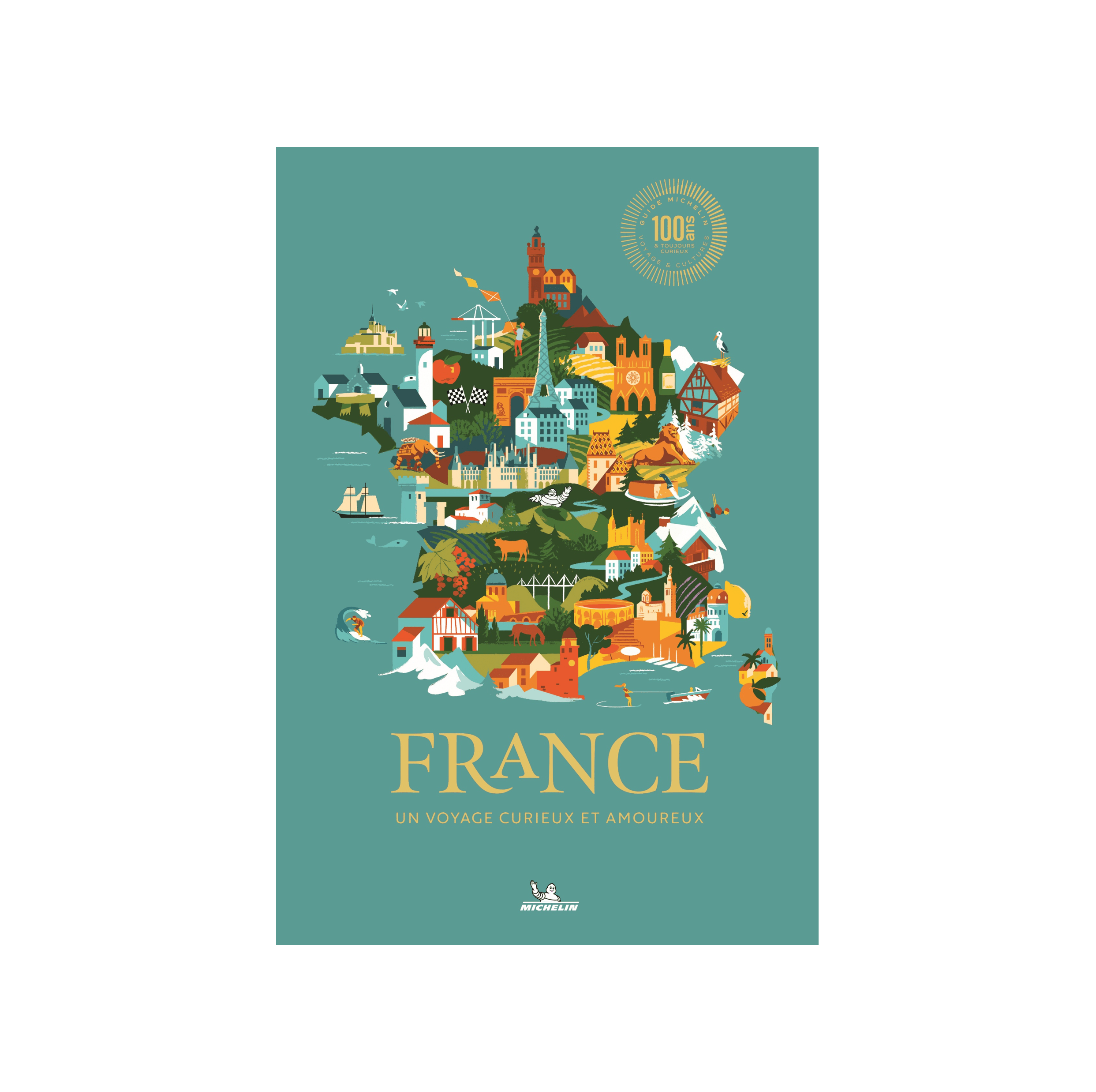 France Voyage curieux et amoureux - cartes et guides Michelin
