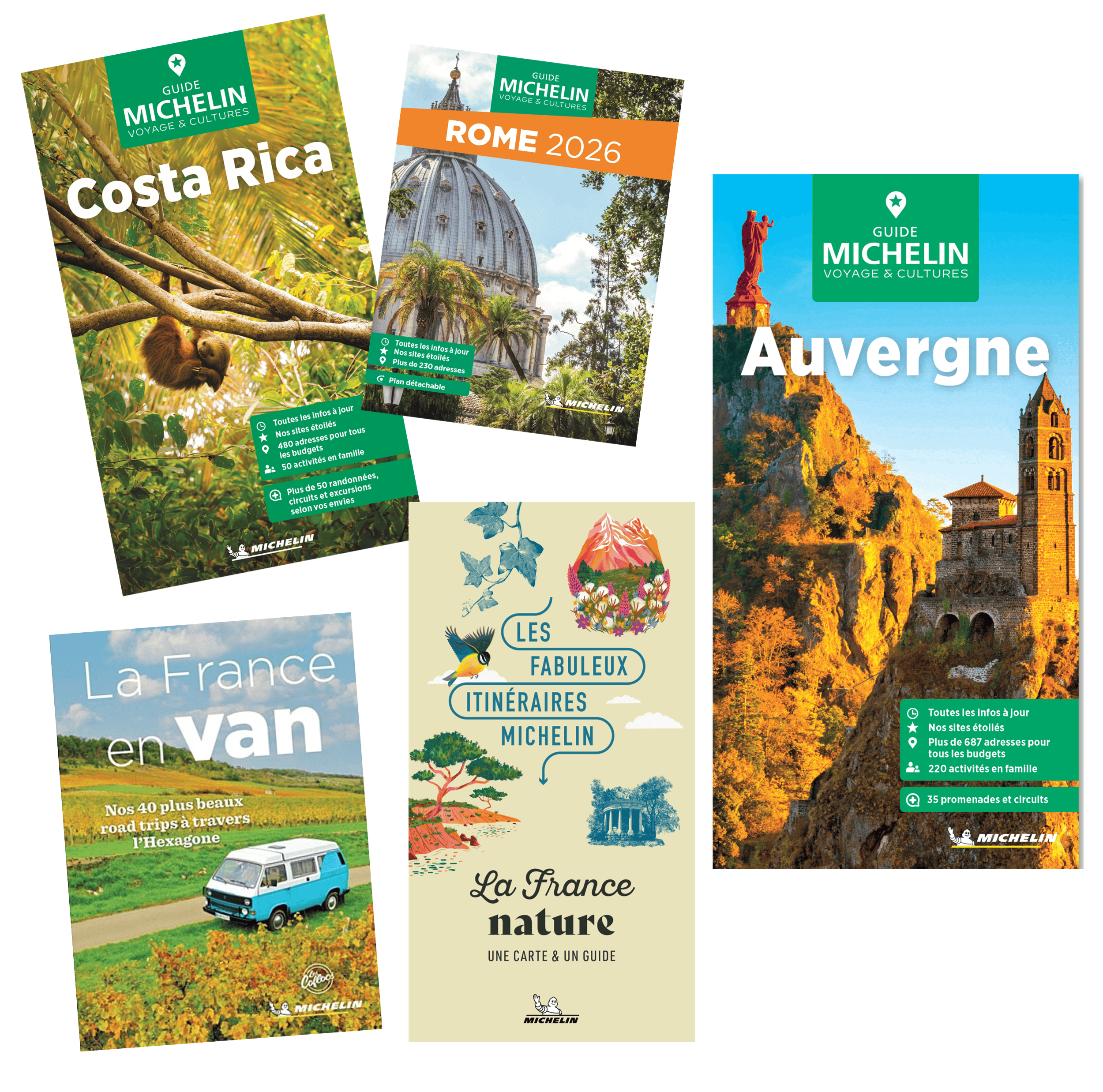 Guides 2025- Cartes et guides Michelin