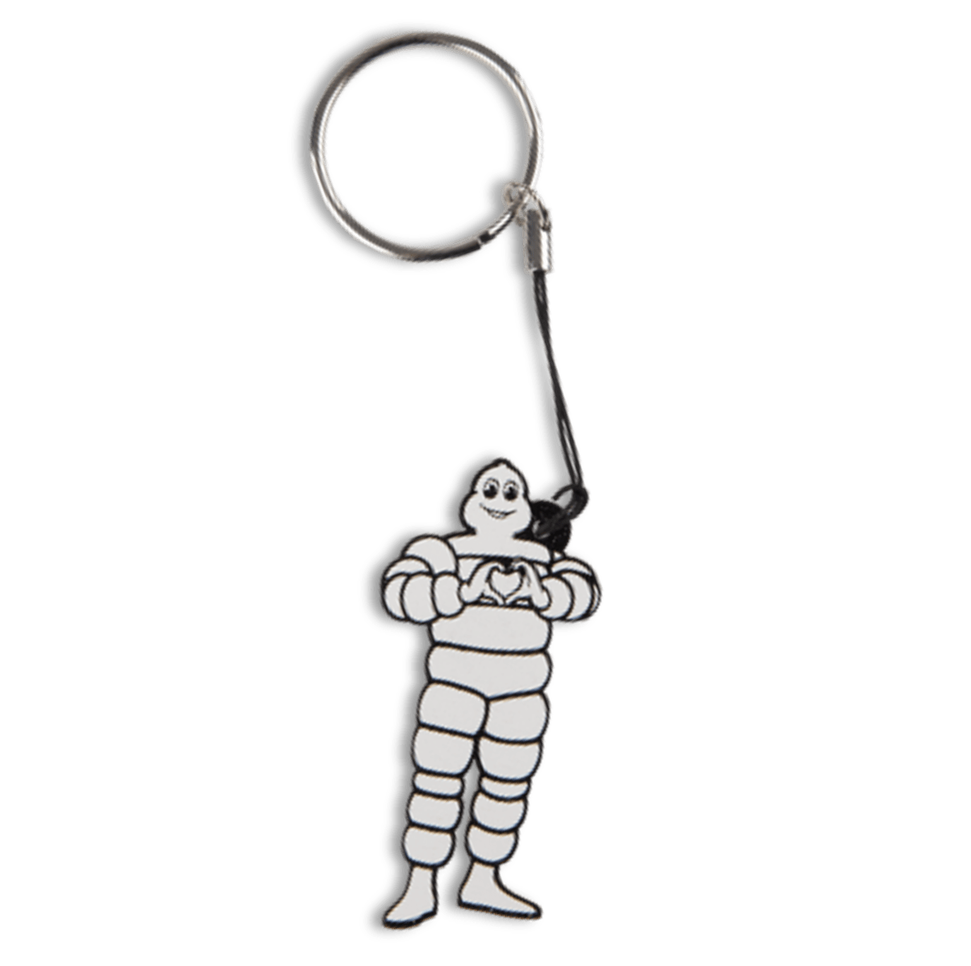 Porte-clé-2D-Bib-coeur-souvenirs-Michelin