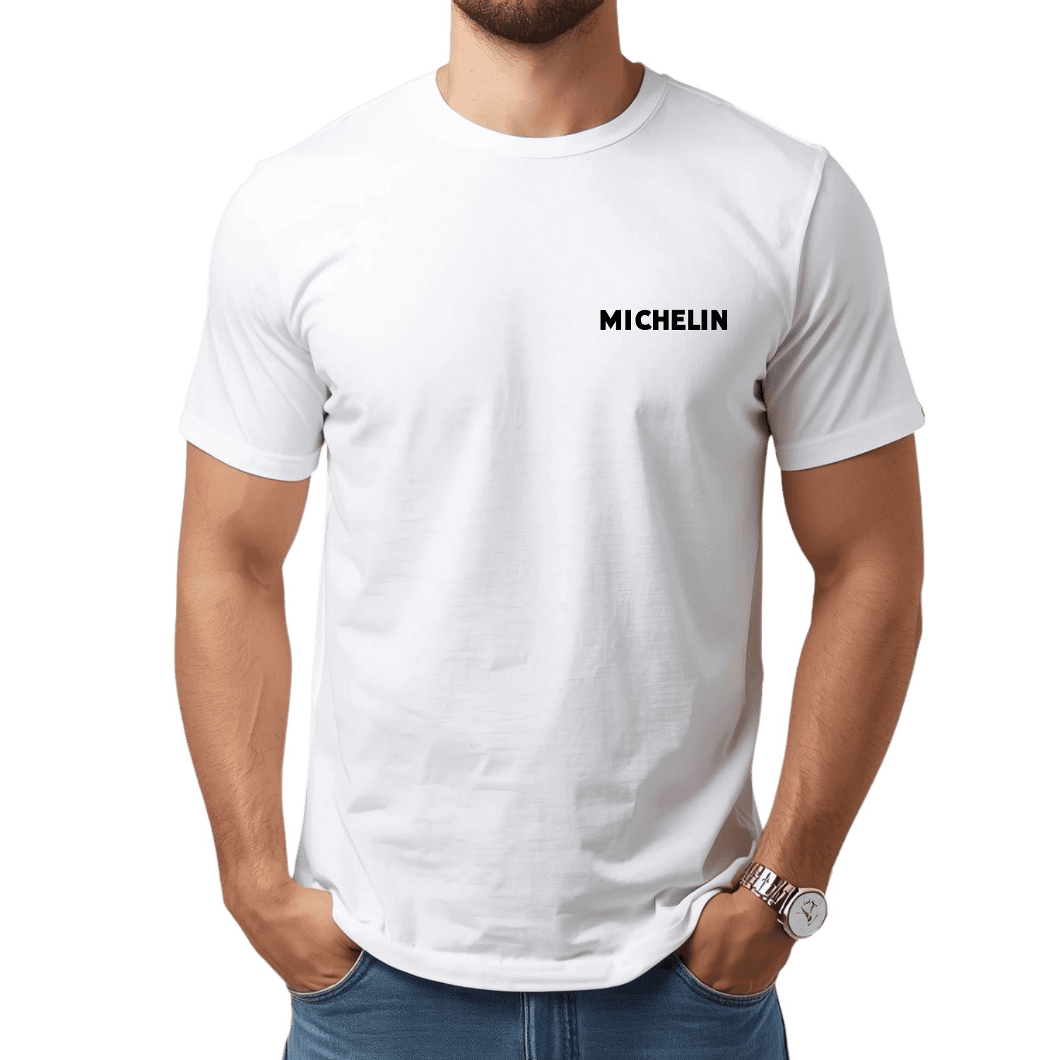 Tee-shirt Homme Bibendum et son laurier