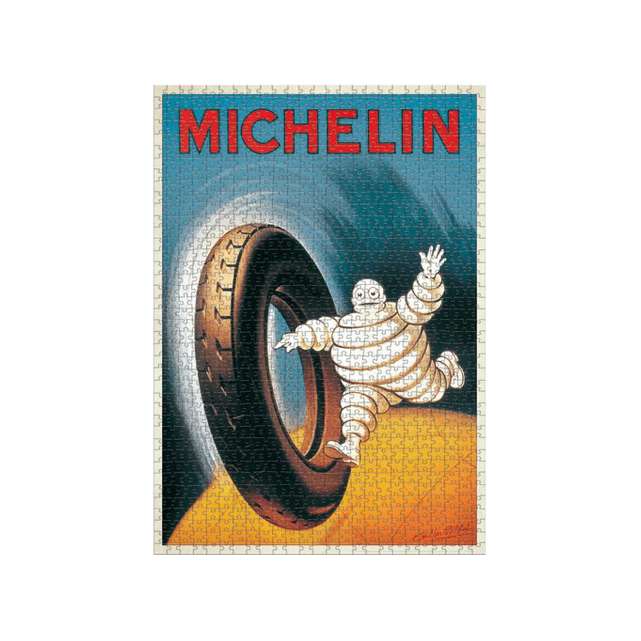 Puzzle Bibendum et son pneu