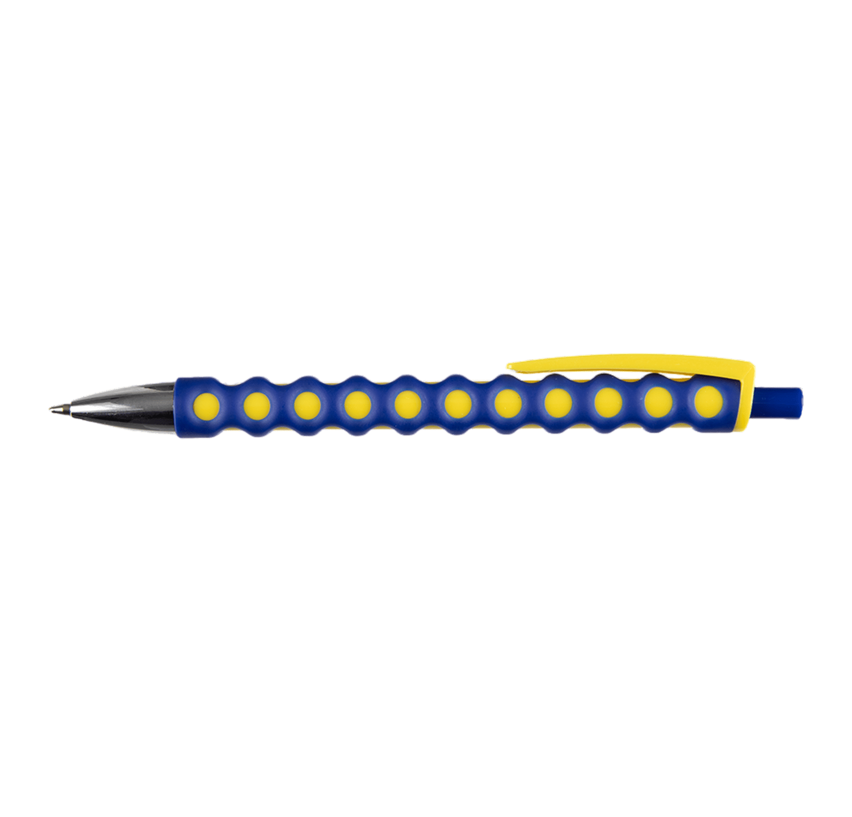 Stylo Michelin bleu et jaune
