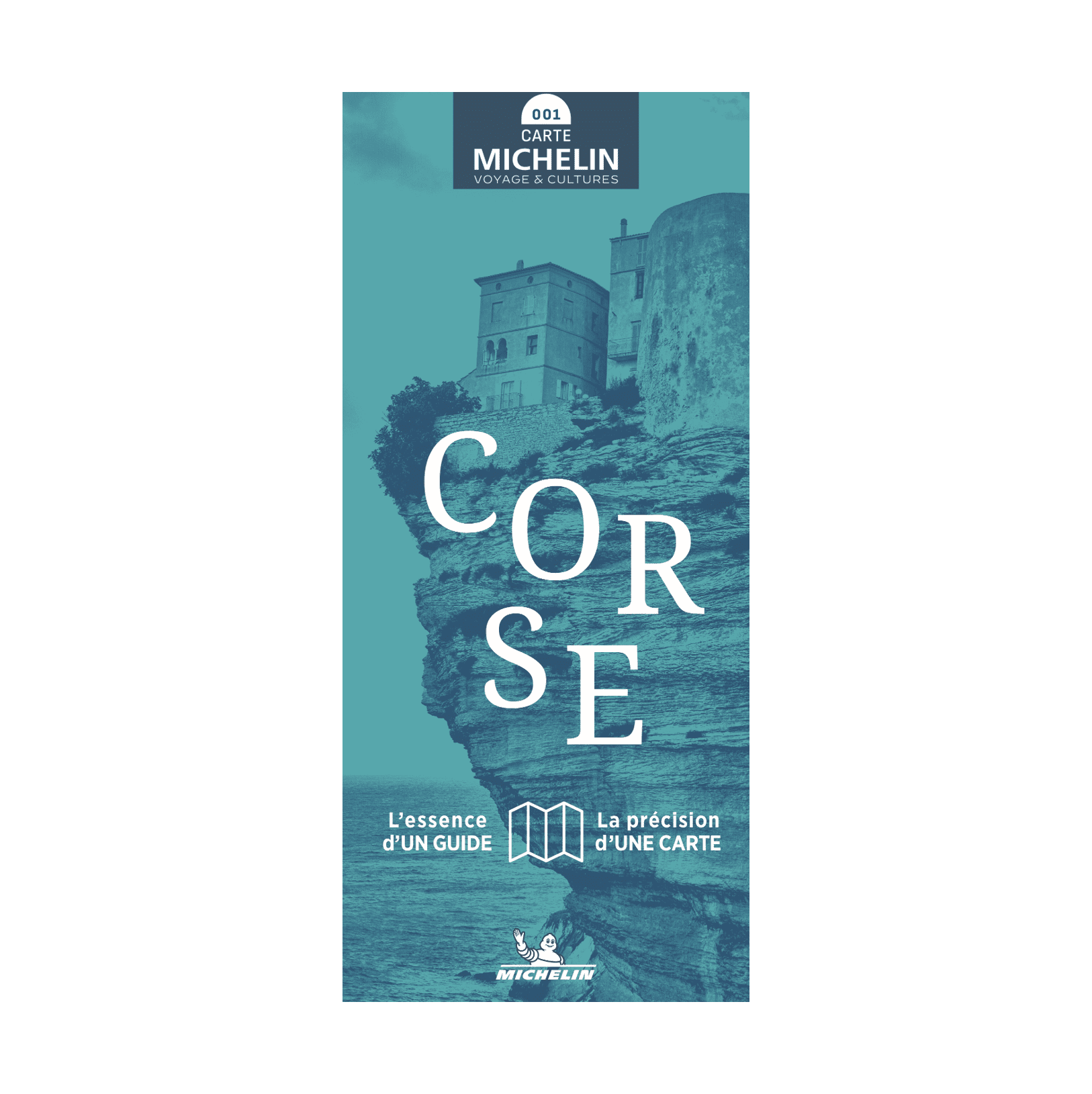 Carte voyage et cultures Corse Michelin