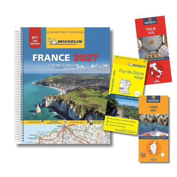 Atlas et cartes Michelin